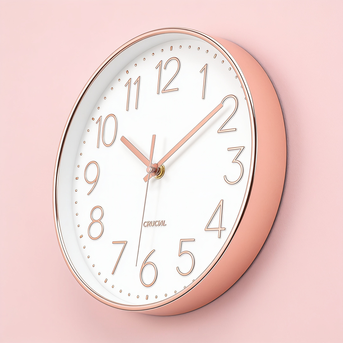 12" Wall Clock – Silent Sweep, Battery Operated